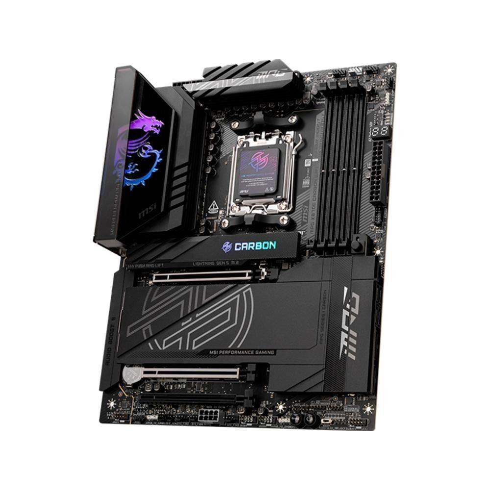 Placa-Mãe MSI MPG X870E Carbon, AMD Socket AM5 ATX, DDR5, Wi-Fi 7, Bluetooth 5.4, Preto - MPG X870E CARBON... - foto 2