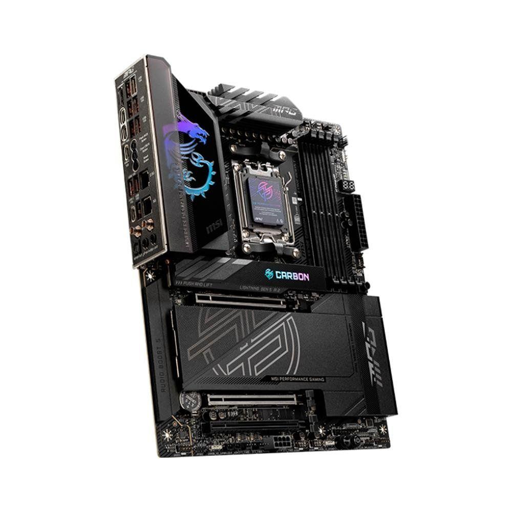 Placa-Mãe MSI MPG X870E Carbon, AMD Socket AM5 ATX, DDR5, Wi-Fi 7, Bluetooth 5.4, Preto - MPG X870E CARBON... - foto 4