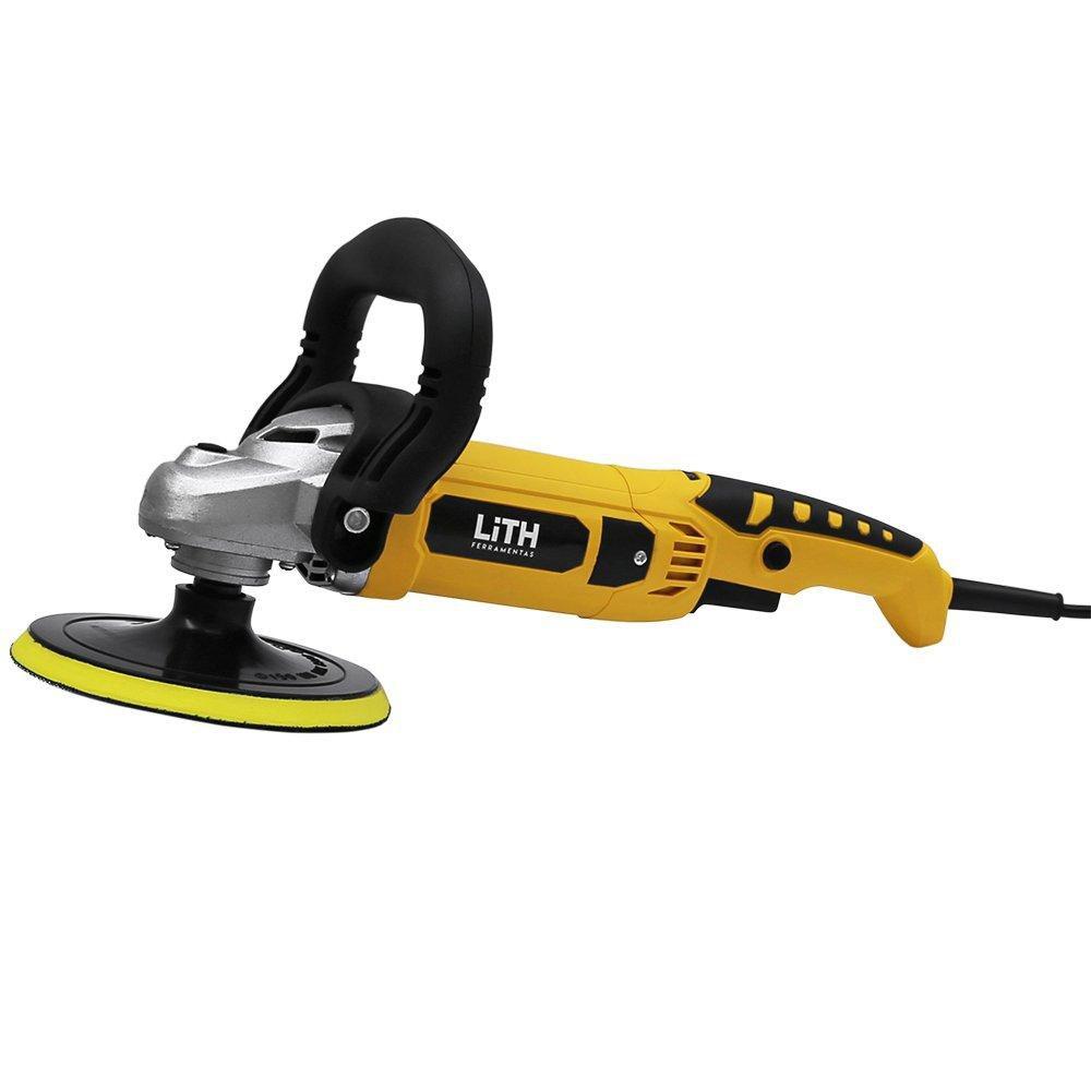 Politriz Angular 110v Automotiva Velocidade Variável 6 Polegadas Potência 1050W 60Hz 4200rpm Lith