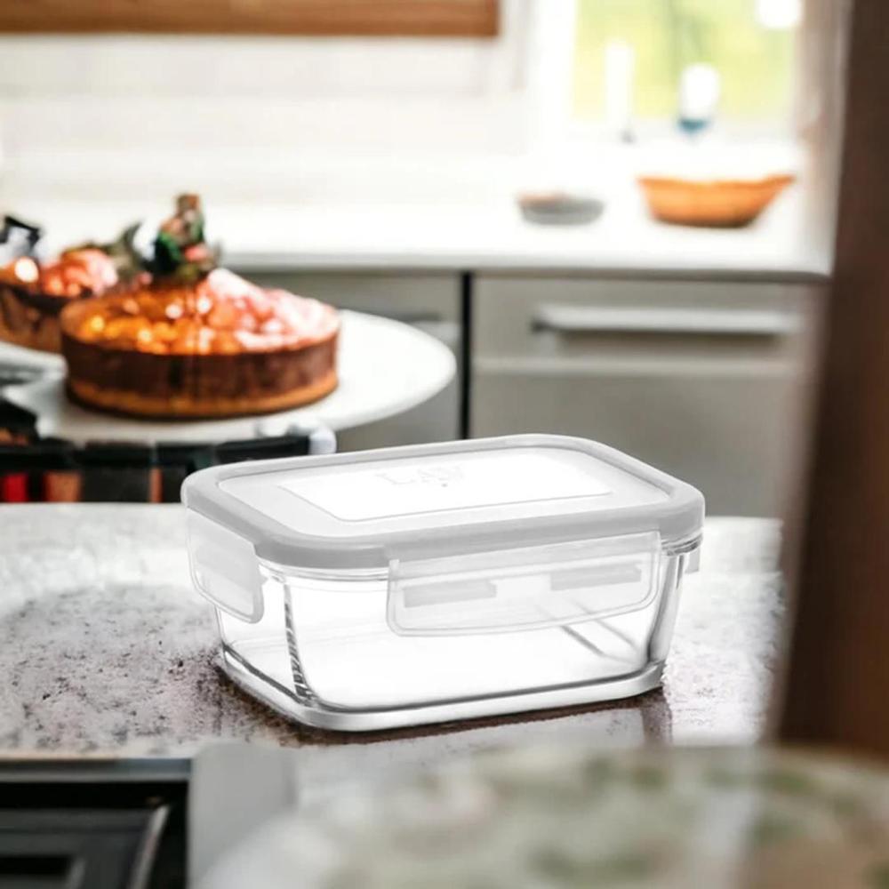 Pote de Vidro 200ml Hermético Marmita Forno Refratário - Casa Raffaello - foto 5