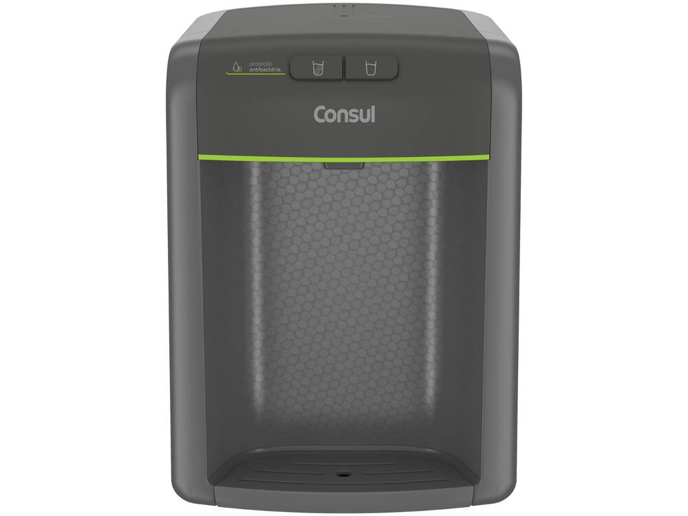 Purificador de Água Consul CPB34AFVNA com Refrigeração Eletrônica Cinza Bivolt