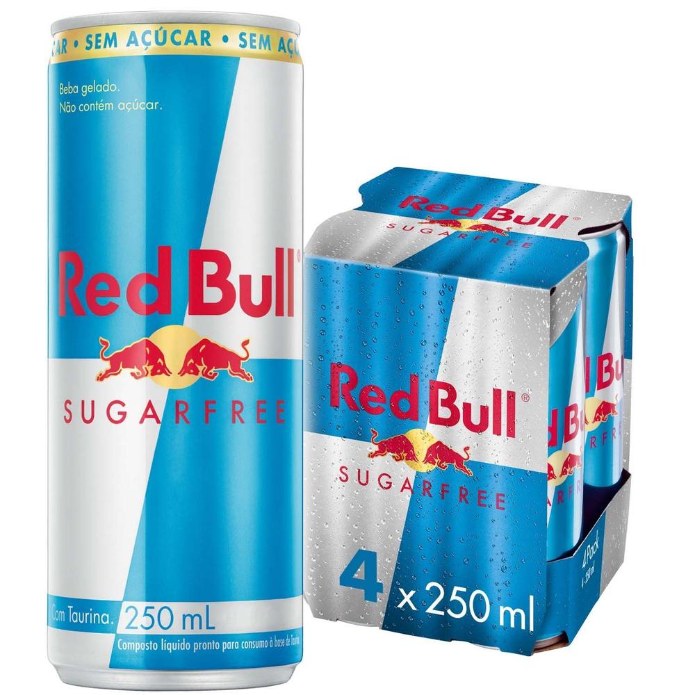 Bebida Energética Red Bull Sugarfree Zero Açúcar