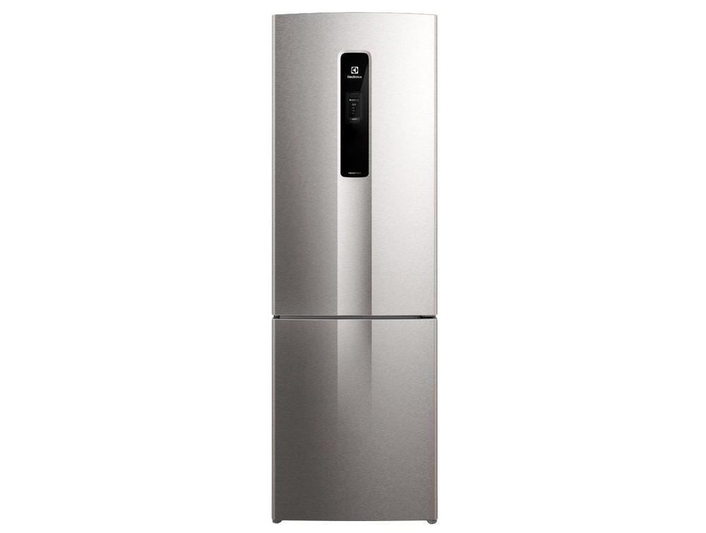 Refrigerador Bottom Freezer Electrolux de 02 Portas Frost Free com 400 Litros Efficient Rapid Freeze Inox...