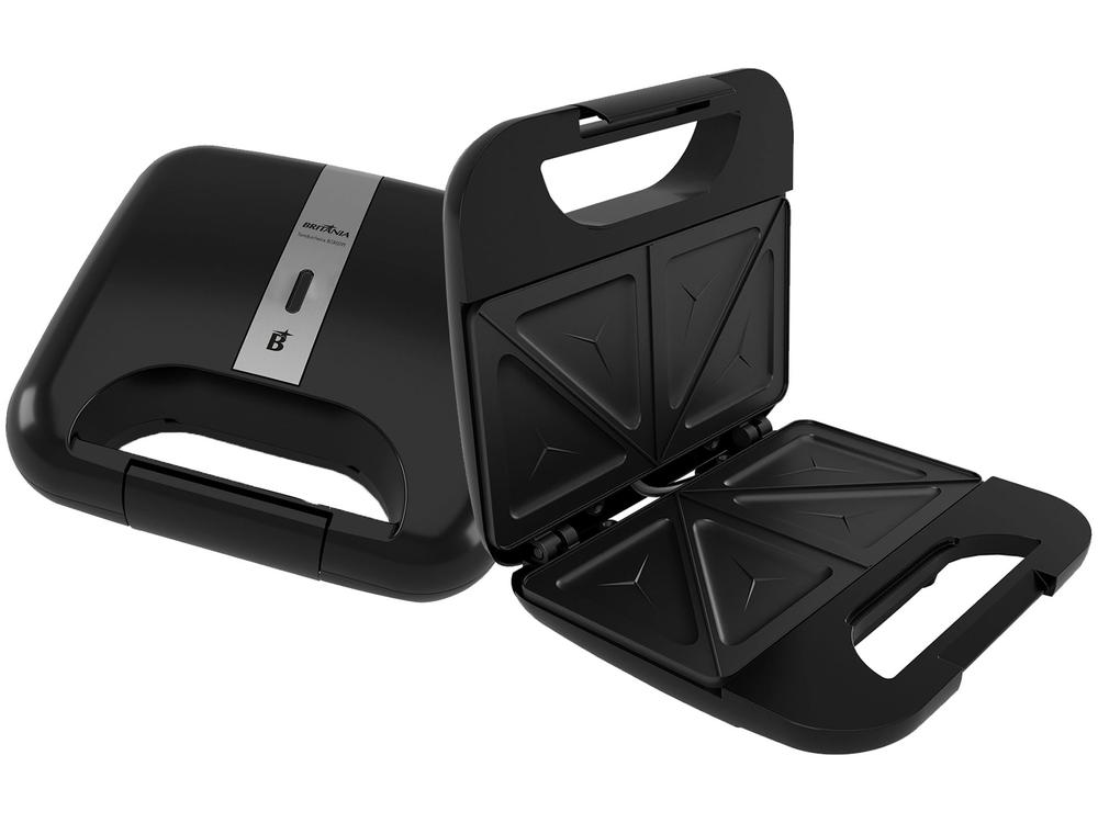 Sanduicheira Britânia 750W BGR02PI Preto 220V