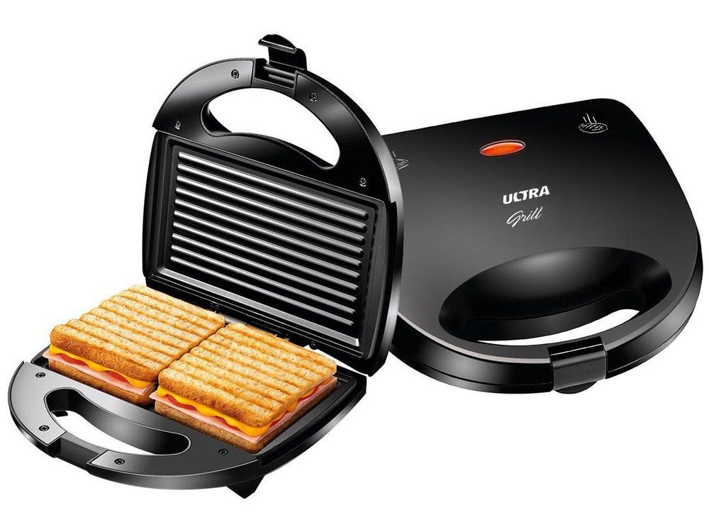 SanduicheiraGrill Ultra S13 Preta 750W 220V