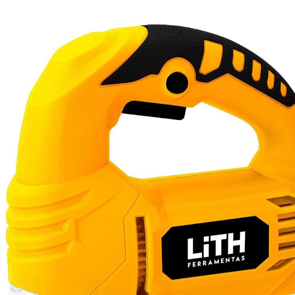 Serra Tico Tico 110V 60Hz Potência 400W 2800gpm Lâmina Corte Madeira Alumínio Aço Lith
