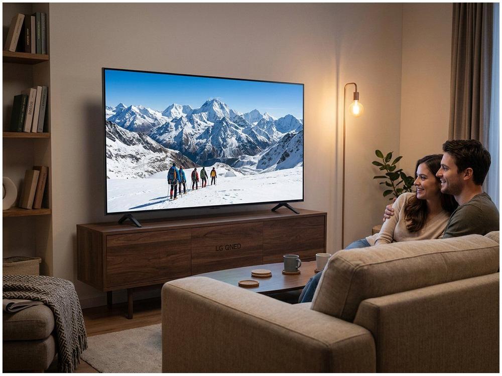 Smart TV 55" LG 4K UHD QNED Mini LED AI QNED70 55QNED70BSA WebOS 26 2026 - foto 2
