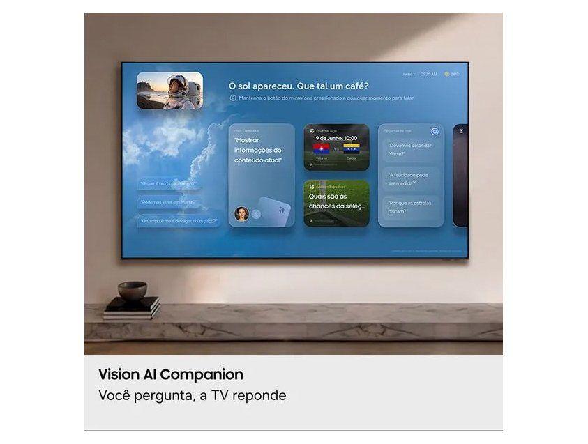 Smart TV 55" Samsung 4K UHD Mini LED M75H One UI Tizen UN55M75HAGXZD 2027