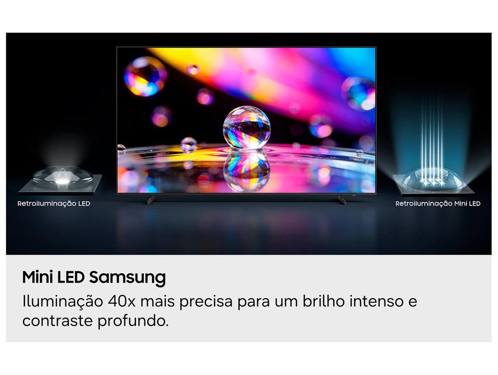 Smart TV 65" Samsung 4K UHD Mini LED M75H One UI Tizen UN65M75HAGXZD 2027