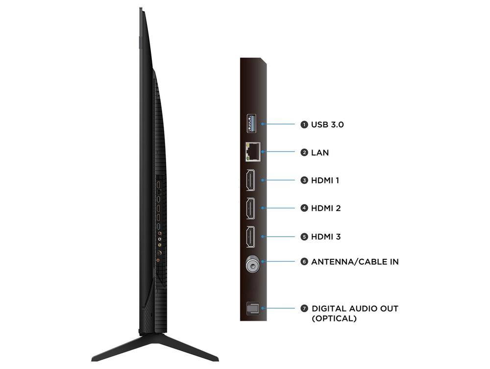 Smart TV 75" TCL 4K UHD QLED 75P7L Google TV 2026 - foto 4