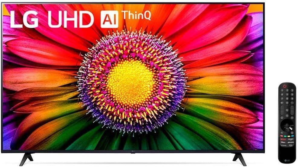 Smart Tv Lg 50" Led 4k, Hdmi, Usb, Wi-Fi, Bluetooth, Thinq Ai, Alexa, Apple Airplay - 50UT801C0SA.BWZ