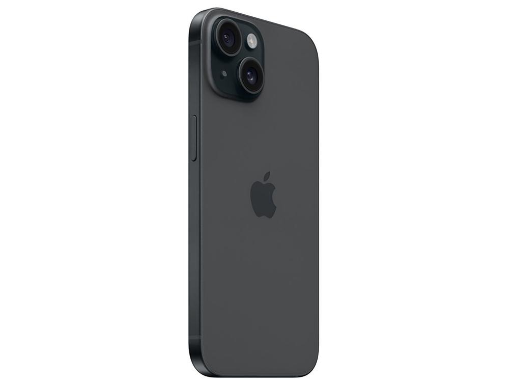 Smartphone Apple iPhone 15 128GB Preto - 5G + Carregador Apple USB-C 20W Original