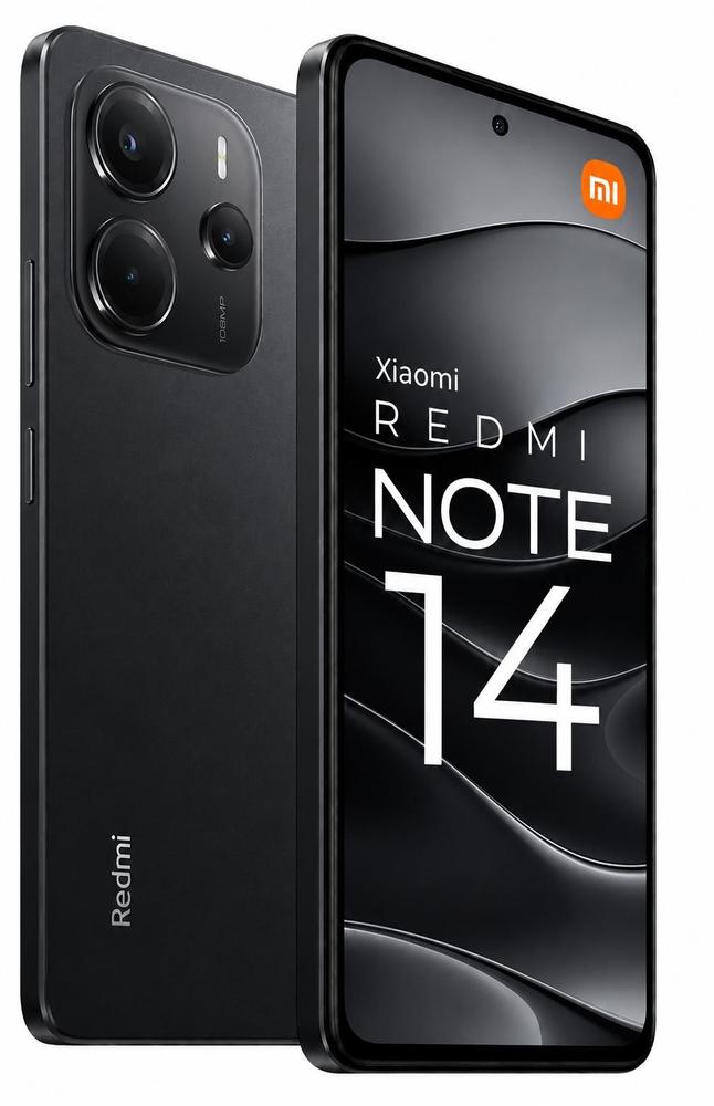 Smartphone Celular Xiaomi Redmi Note 14 4G 128GB 6GB Câmera 108MP 20MP Tela 6.67 AMOLED 120Hz FHD plus...