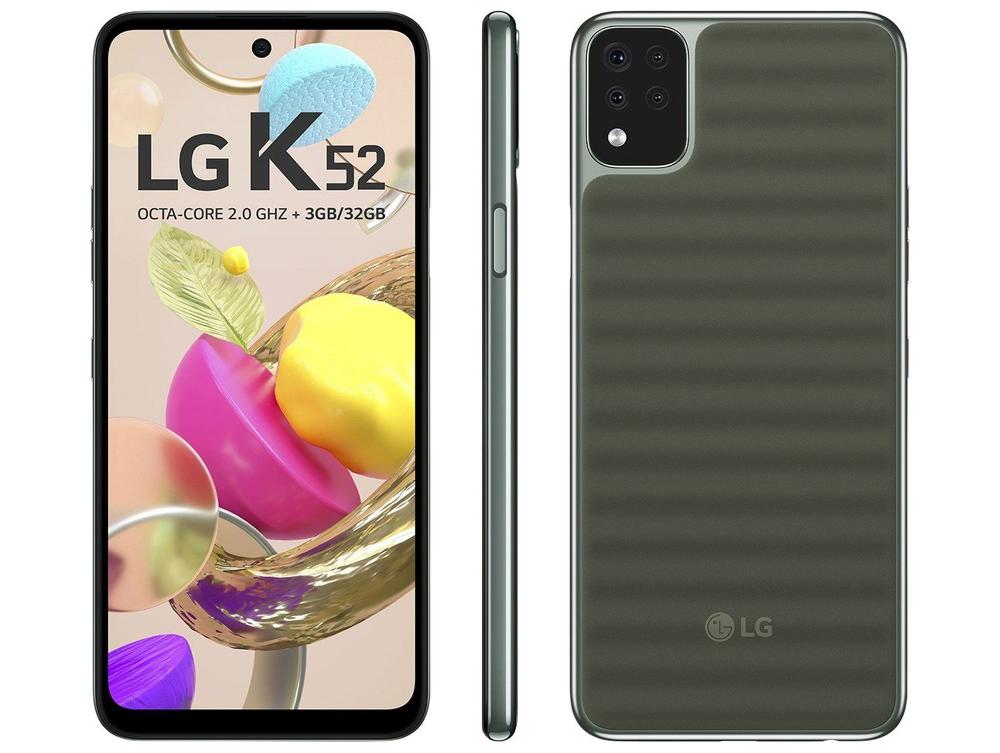 Smartphone LG K52 64GB 4G Octa-Core 64GB Verde
