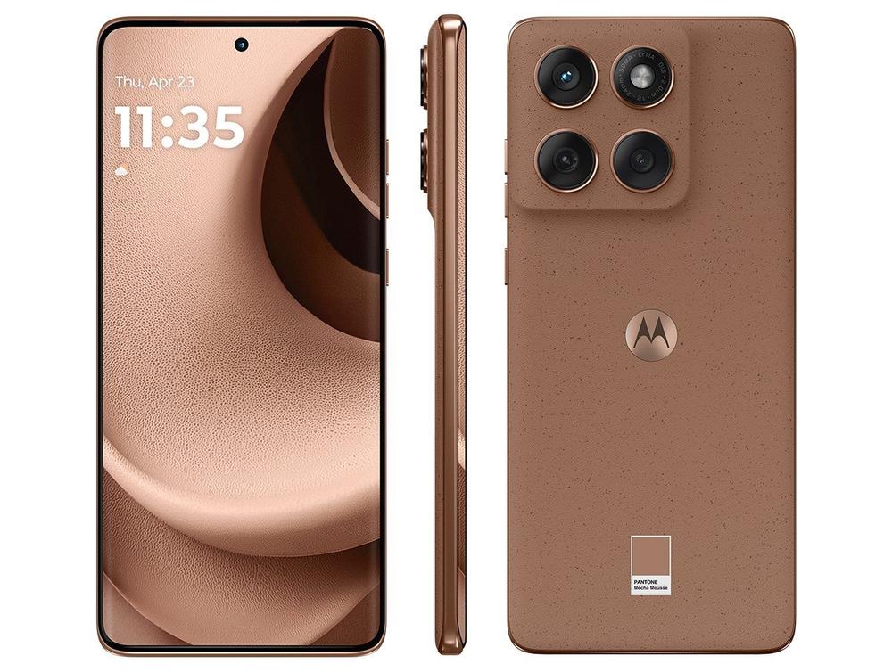 Smartphone Motorola Edge 60 Fusion 5G 256GB, 8GB RAM, 16GB Ram Boost, Tela QuadCurve, moto AI, 50MP Sony...
