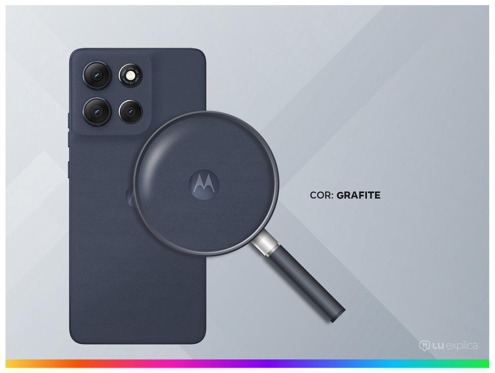 Smartphone Motorola G86 256GB Grafite 5G 8GB+8GB RAM Boost Inteligente 6,7" Câm. Dupla + Selfie 32MP - foto 3