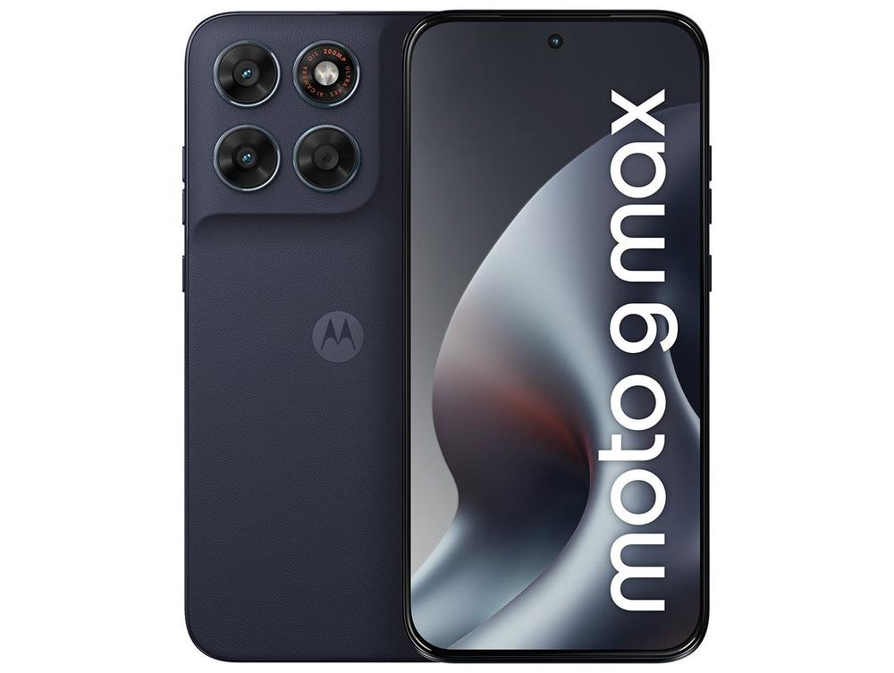Smartphone Motorola Moto G Max 256GB 5G 8GB RAM 16GB RAM Boost Inteligente Grafite 6,8" Câm. Dupla...