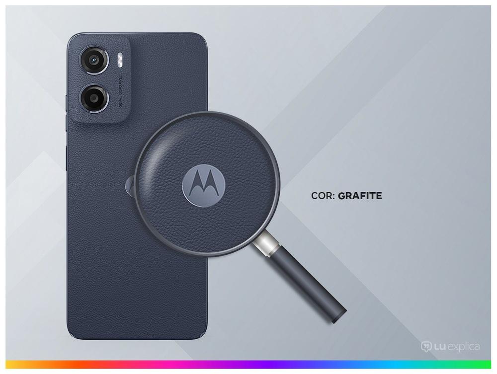 Smartphone Motorola Moto g05 256GB 4GB RAM Grafite 6,7" Câm. 50MP + Selfie 8MP - foto 3