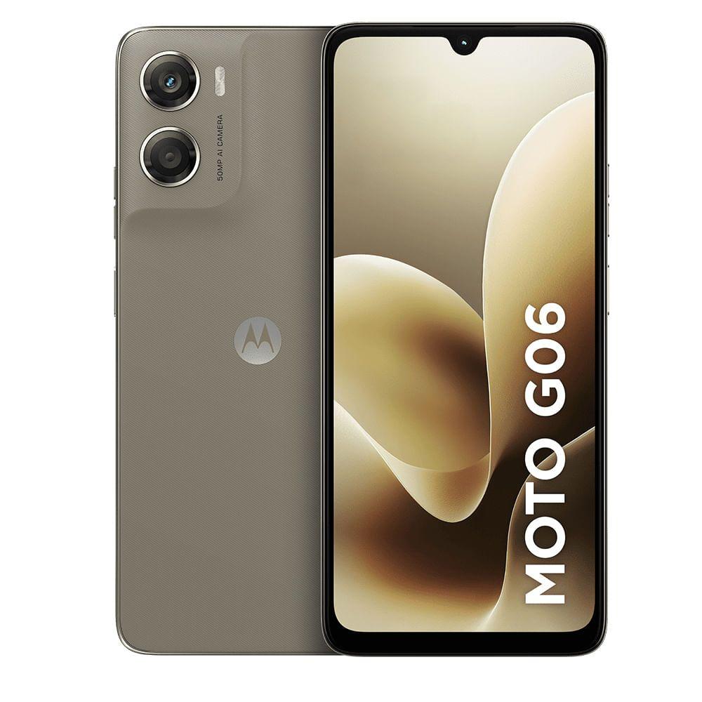 Smartphone Motorola Moto g06, 128GB, 4GB RAM e 8GB Ram Boost, Camera 50MP com AI, Bateria de 5200 mAh,...