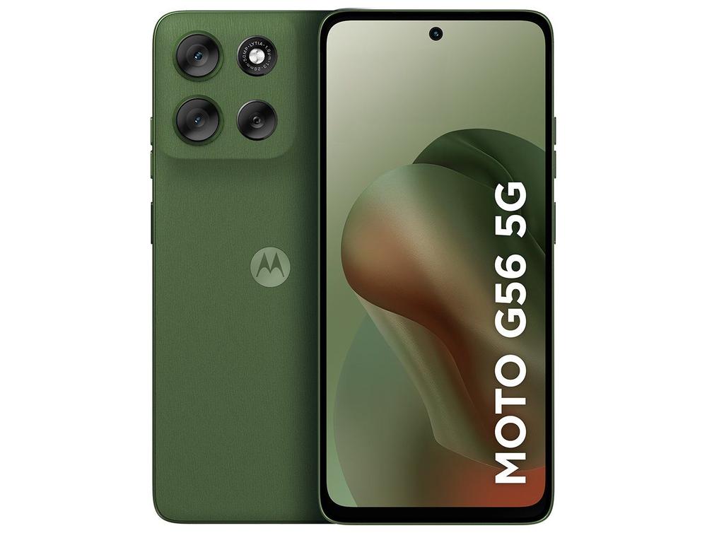 Smartphone Motorola Moto g56 5G 256GB, 8GB RAM, 16GB Ram Boost e 50MP Sony Lytia 600, Camera...