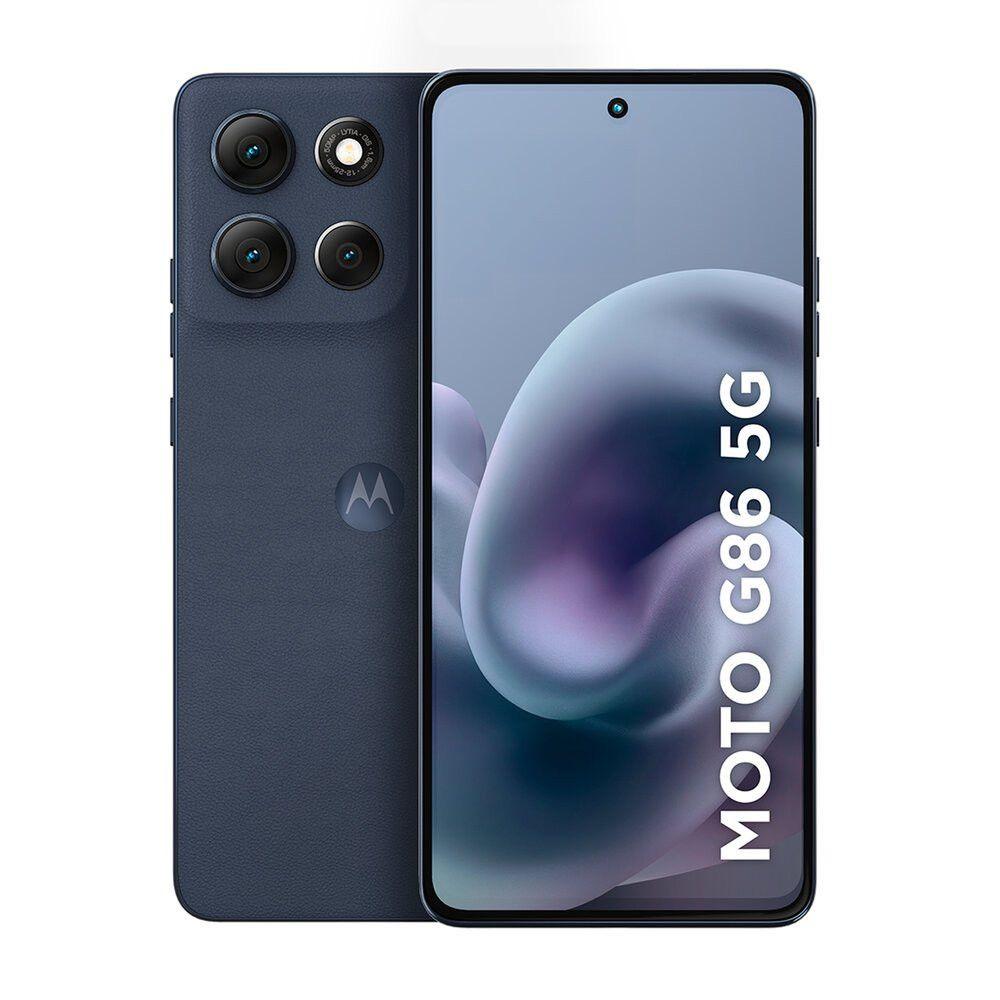 Smartphone Motorola Moto G86 Câmera 50 MP + 8 MP 256GB 5G com NFC e Tela 120Hz Grafite - XT2527