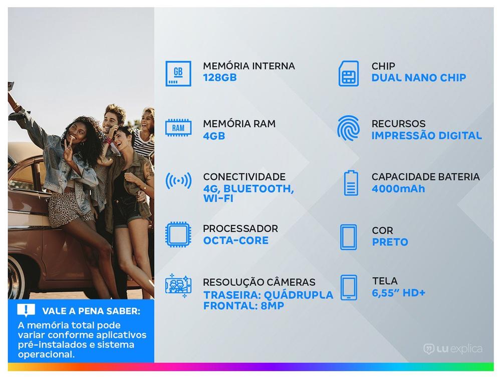 Smartphone Nokia 5.3 128GB Preto 4G Octa-Core 4GB RAM 6,55” Câm. Quádrupla + Selfie 8M - foto 2