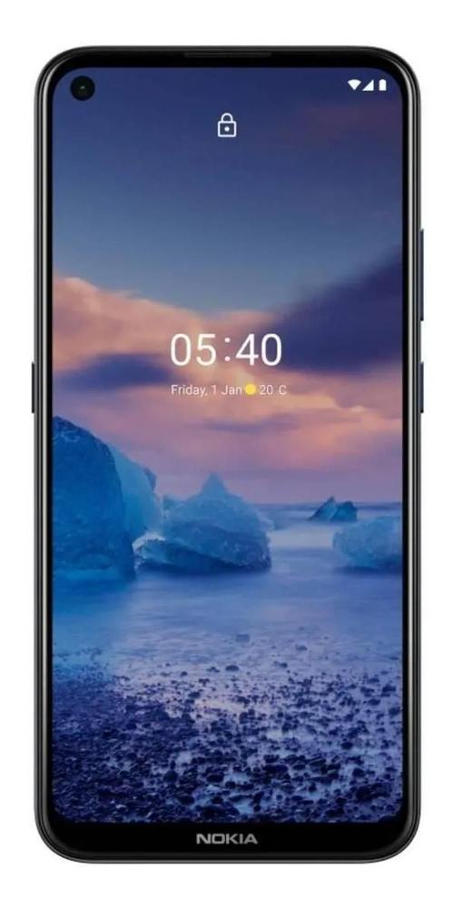 Smartphone Nokia 5.4 Azul 128gb 4gb Ram 6,39" Câmera Quadrupla