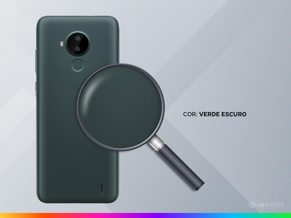 Smartphone Nokia C30 64GB Verde 4G Octa-Core 2GB RAM 6,82” Câm. Dupla + Selfie 5MP Dual Chi - foto 3