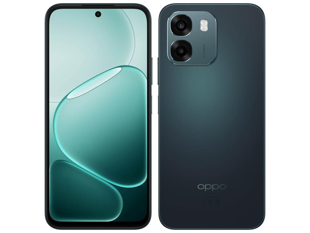 Smartphone OPPO A6 256GB 6GB RAM+12GB RAM Boost Safira 6,75" Câmera Dupla 50MP+2MP + Selfie 8MP
