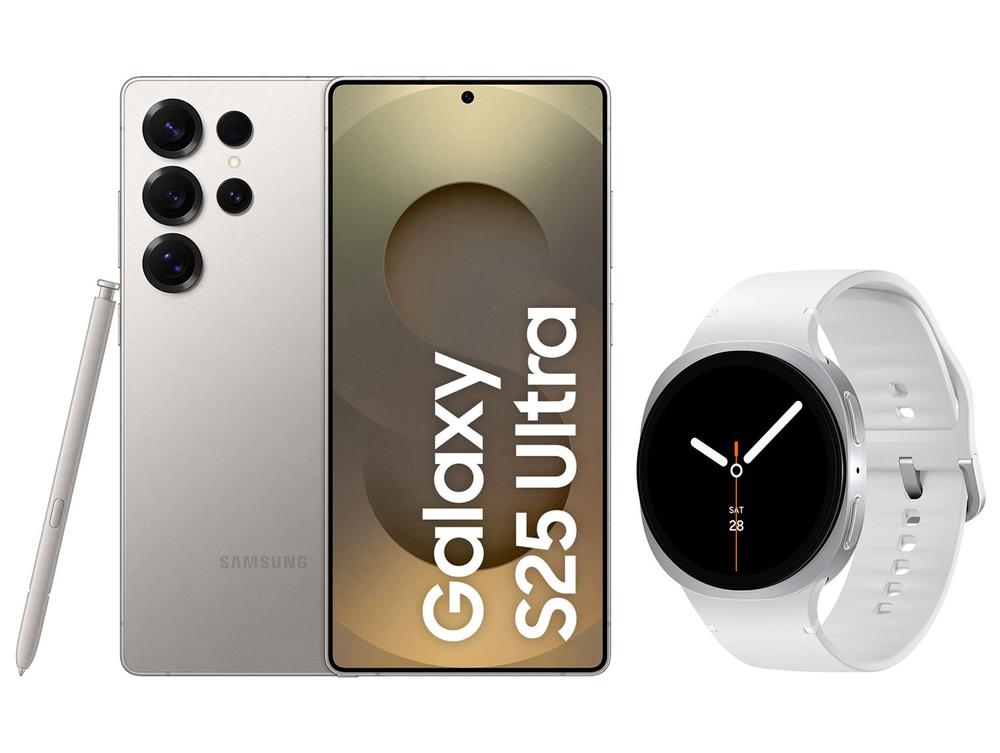 Smartphone Samsung Galaxy S25 Ultra 256GB Titânio