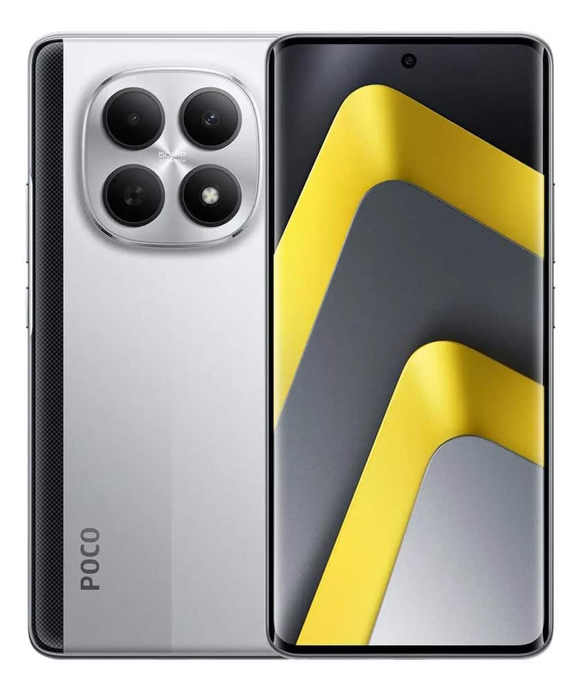 Smartphone Xiaomi Poco M8 5G 8gb Ram 256gb Rom 6.77 Amoled Dual Sim Prata