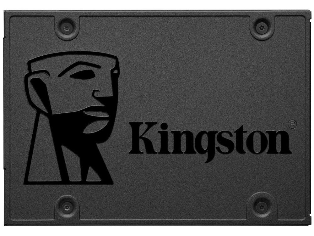 SSD Kingston 240GB Sata Rev. 3.0 - Leituras 500MB/s e Gravações 350MB/s A400
