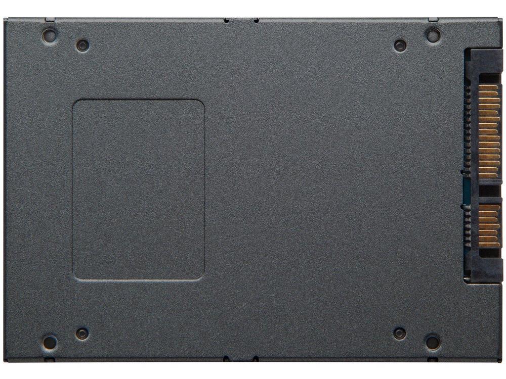 SSD Kingston A400, 480GB, 2.5", SATA III, Leitura: 500 MB/s, Gravação: 450 MB/s, Preto - SA400S37/480G
