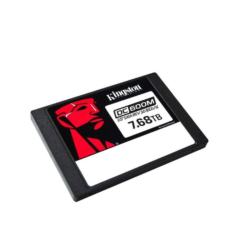 SSD Kingston DC600M Mixed-Use, 7.68TB, 2.5", SATA III, Leitura: 560 MB/s, Gravação: 530 MB/s, Preto -... - foto 2