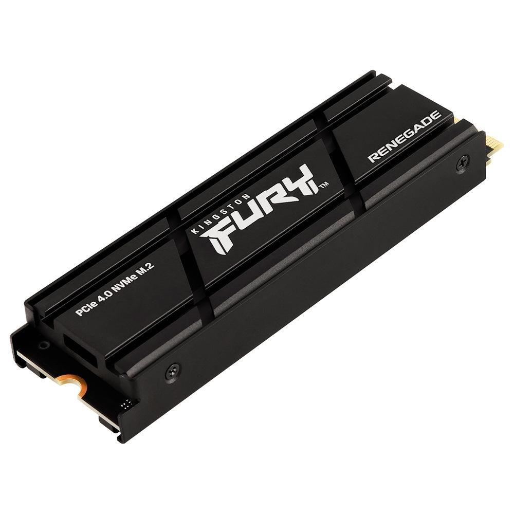 SSD Kingston FURY Renegade, 4TB, M.2 2280, PCIe 4.0 x4, NVMe, Leitura: 7300 MB/s, Gravação: 7000 MB/s,...