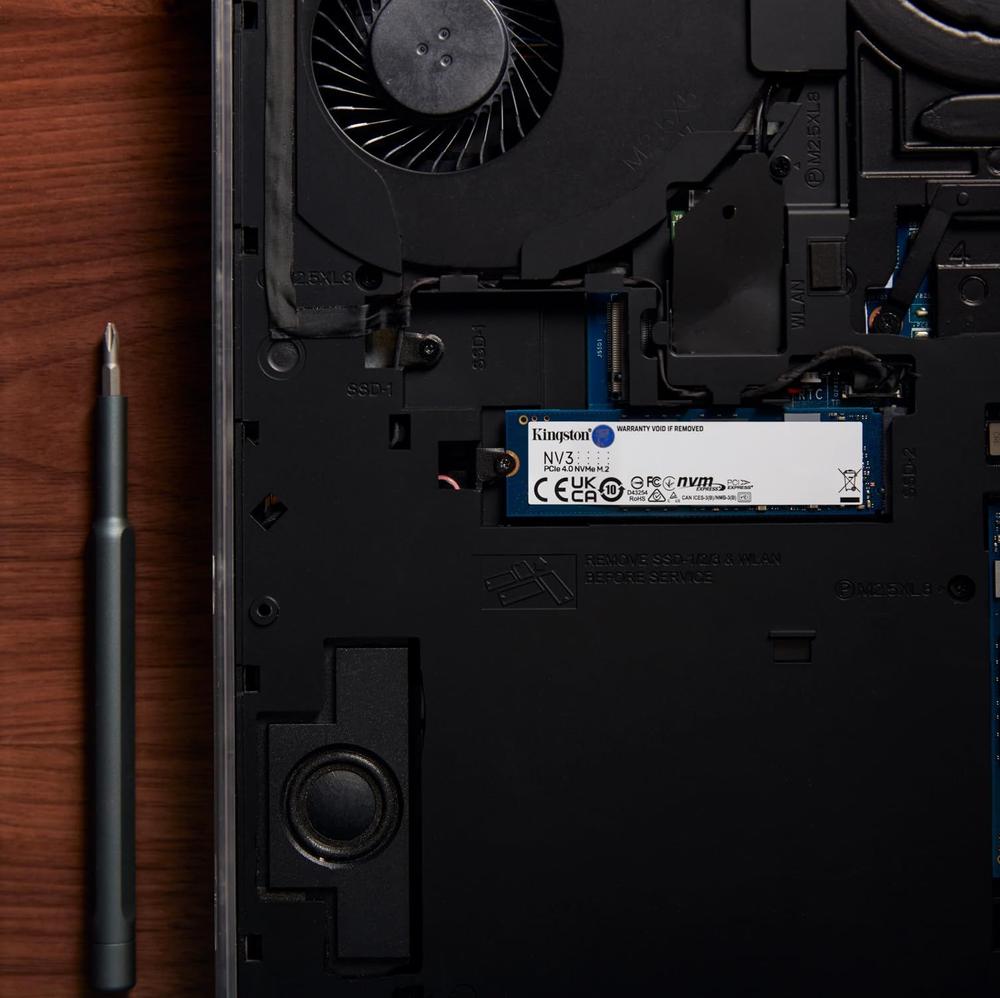 SSD Kingston NV3 de 1 TB M.2 2280 NVMe PCIe 4.0 Gen 4x4 6000 MB/s