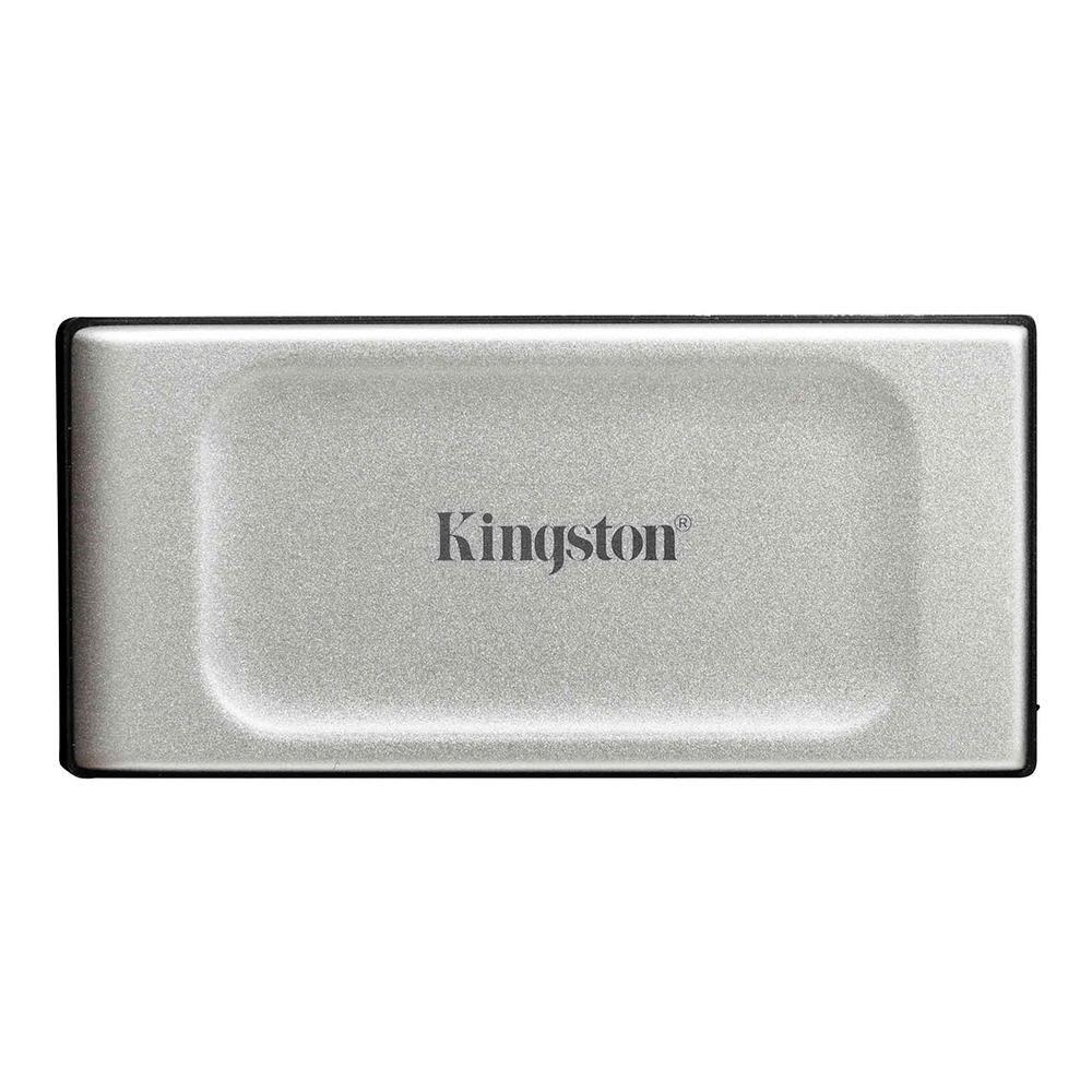 SSD Kingston XS2000, 1TB, Portátil, USB 3.2 Gen 2x2, Leitura: 2000 MB/s, Gravação: 2000 MB/s, Prata -...