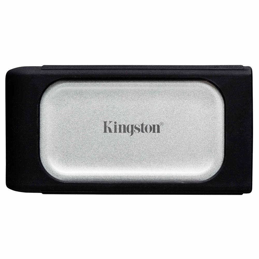 SSD Kingston XS2000, 1TB, Portátil, USB 3.2 Gen 2x2, Leitura: 2000 MB/s, Gravação: 2000 MB/s, Prata -...