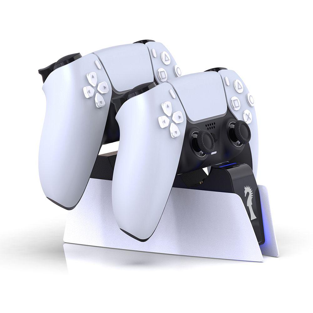 Suporte Carregador Duplo de Controle Dual Sense Base Compatível com PS5 Playstation 5