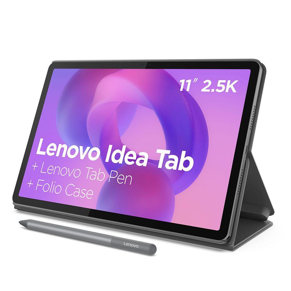 Tablet Lenovo Idea Tab Cinza com 11" 2,5K 90Hz, 8GB, 128GB, Wi-Fi, Android 13, Processador Octa-Core - foto 4