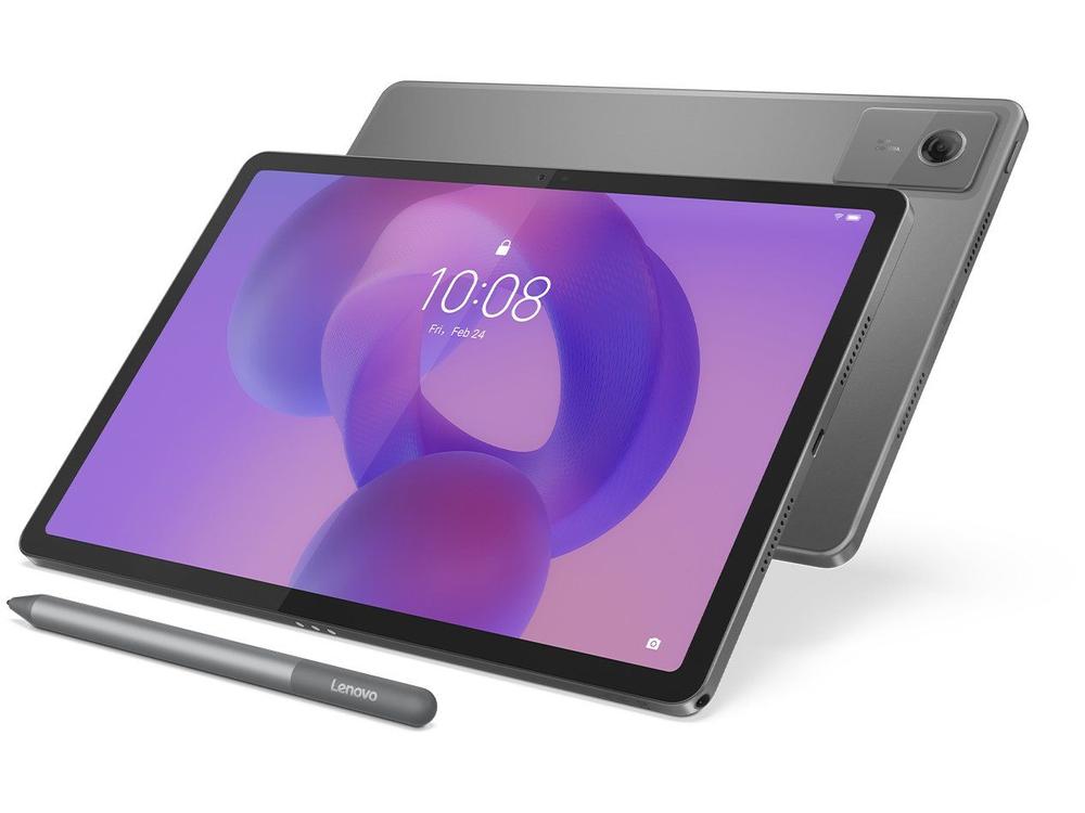 Tablet Lenovo Idea Tab com Capa Teclado e Caneta 8GB RAM 128GB 11" Android 15 MediaTek Dimensity 6300 Wi-Fi