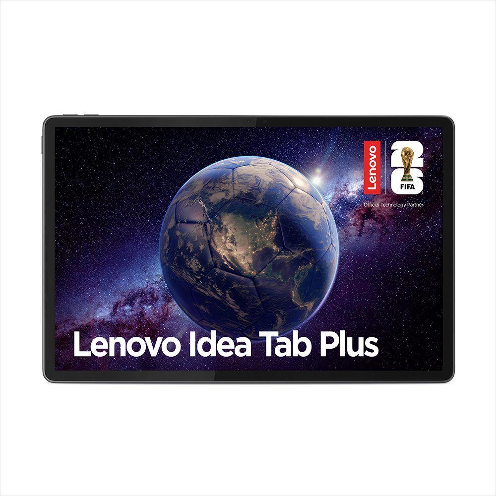 Tablet Lenovo Idea Tab Plus Cinza com 12.1", Wi-Fi, Octa Core, 8GB, 128GB, Caneta e Case com Teclado...