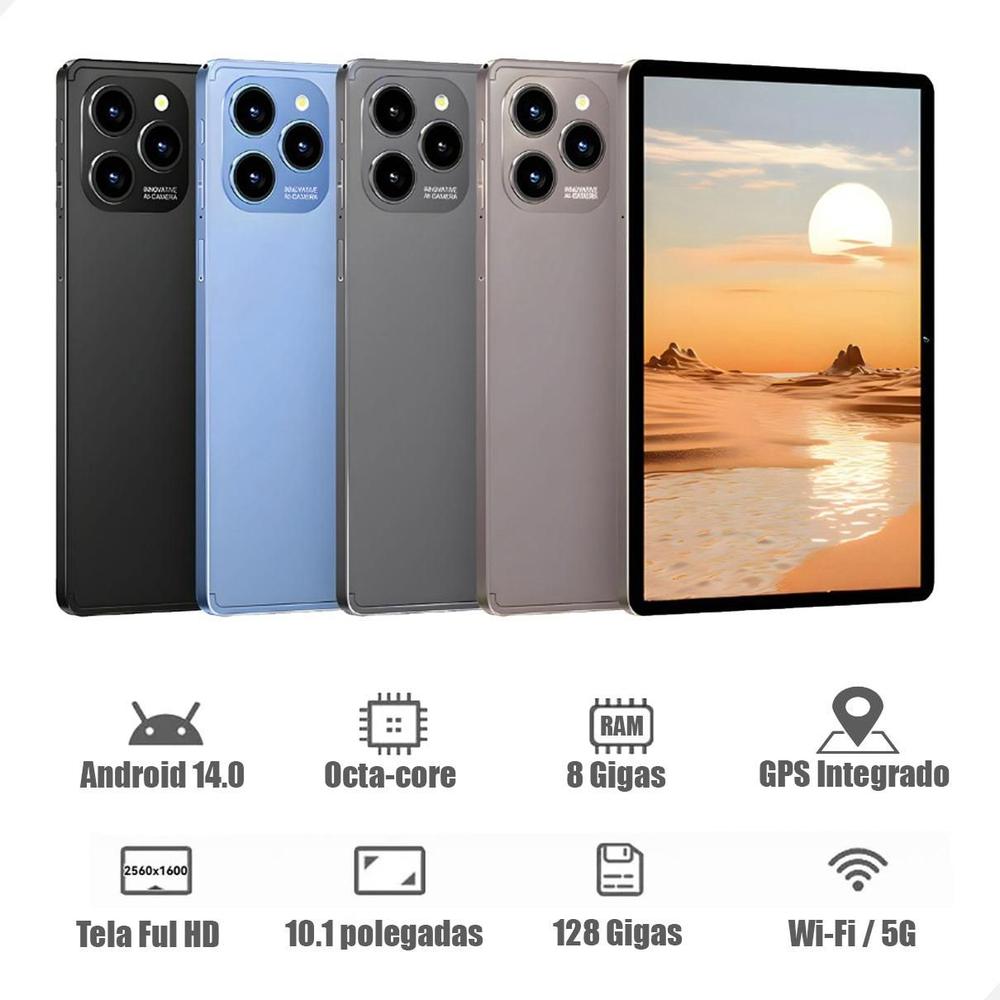 Tablet M15 sistema android 128gb 8gb Ram Tela10 Polegadas - Marketplace - foto 2