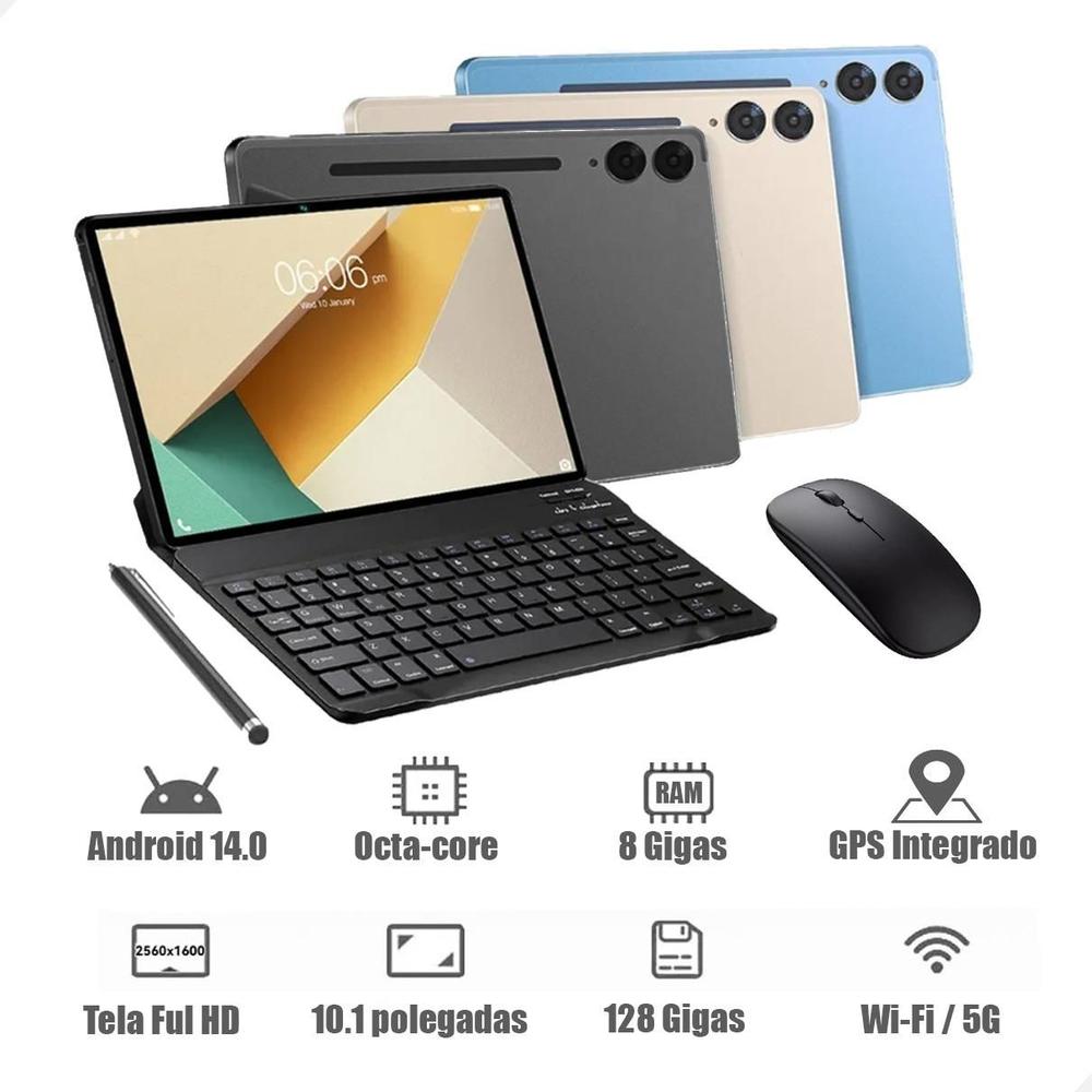 Tablet M20 smartphone 10 polegadas android memória 128gb 8gb - Marktplace - foto 2
