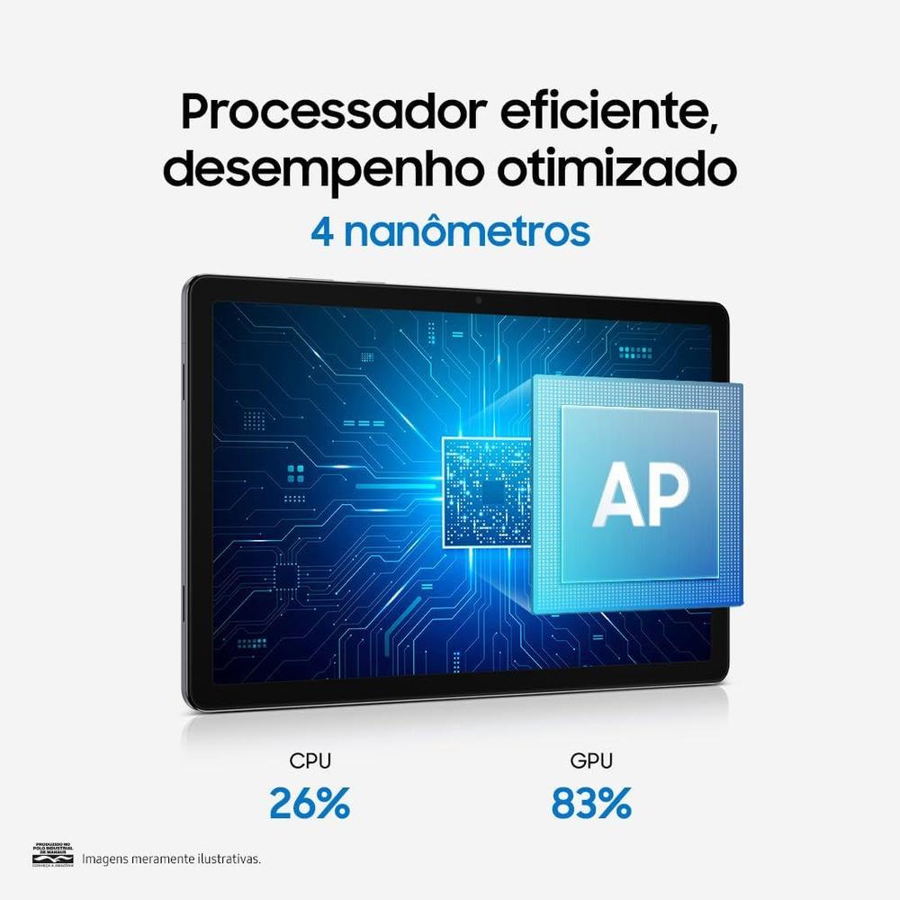 Tablet Samsung Galaxy TAB A11 128GB 6GB RAM 5G SMX236BZAAZTO - foto 3