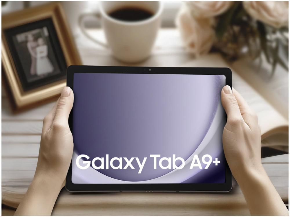 Tablet Samsung Galaxy Tab A9+ Wi-Fi 64GB 4GB RAM Tela 11" Grafite - SM-X210NZAAZTO