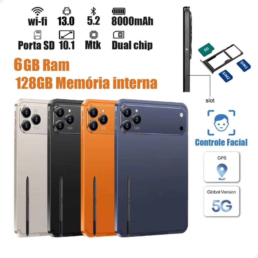 Tablet smartphone C70 capa teclado tela 10 polegadas android - Martkplace - foto 4