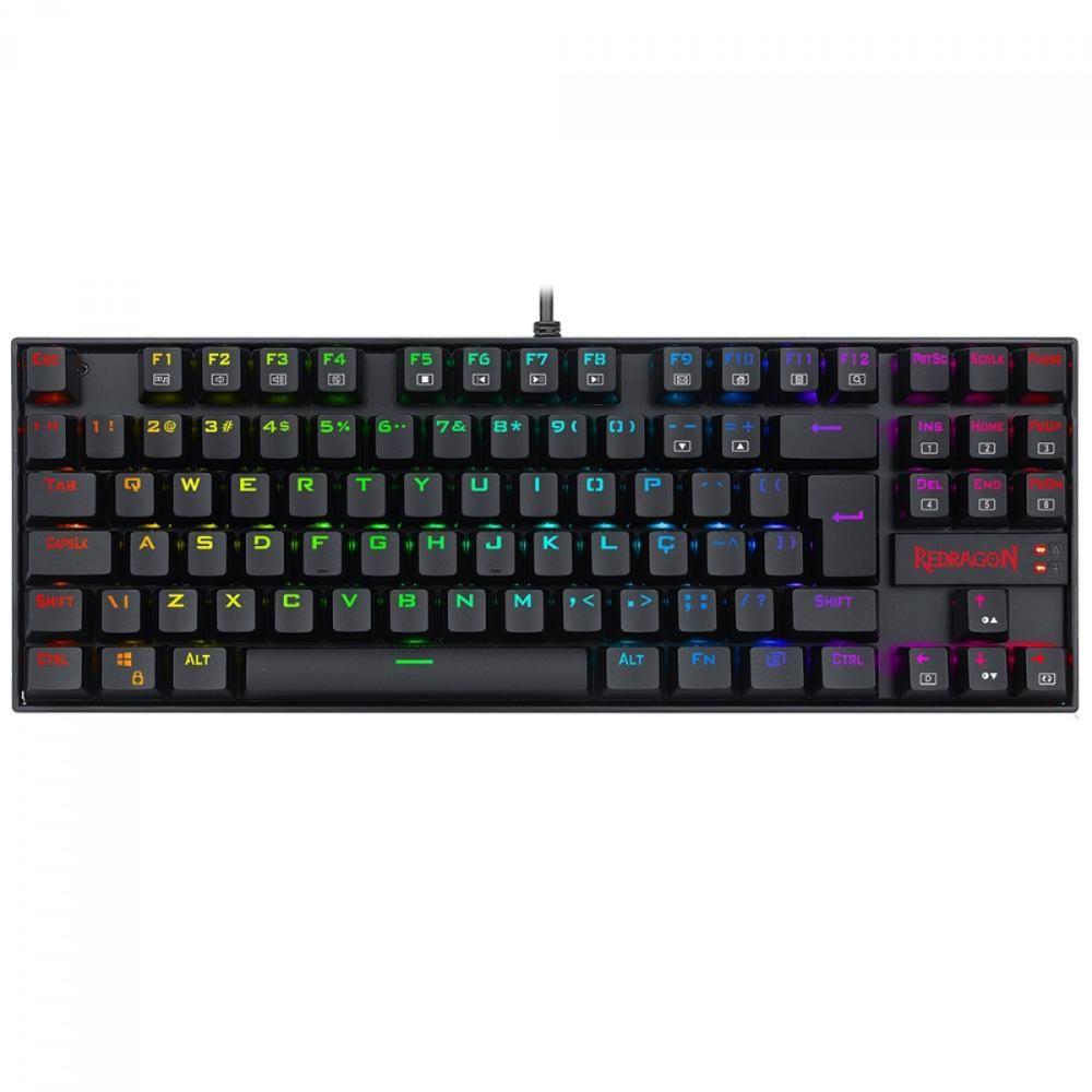 Teclado Magnético Gamer Redragon Kumara Pro, RGB