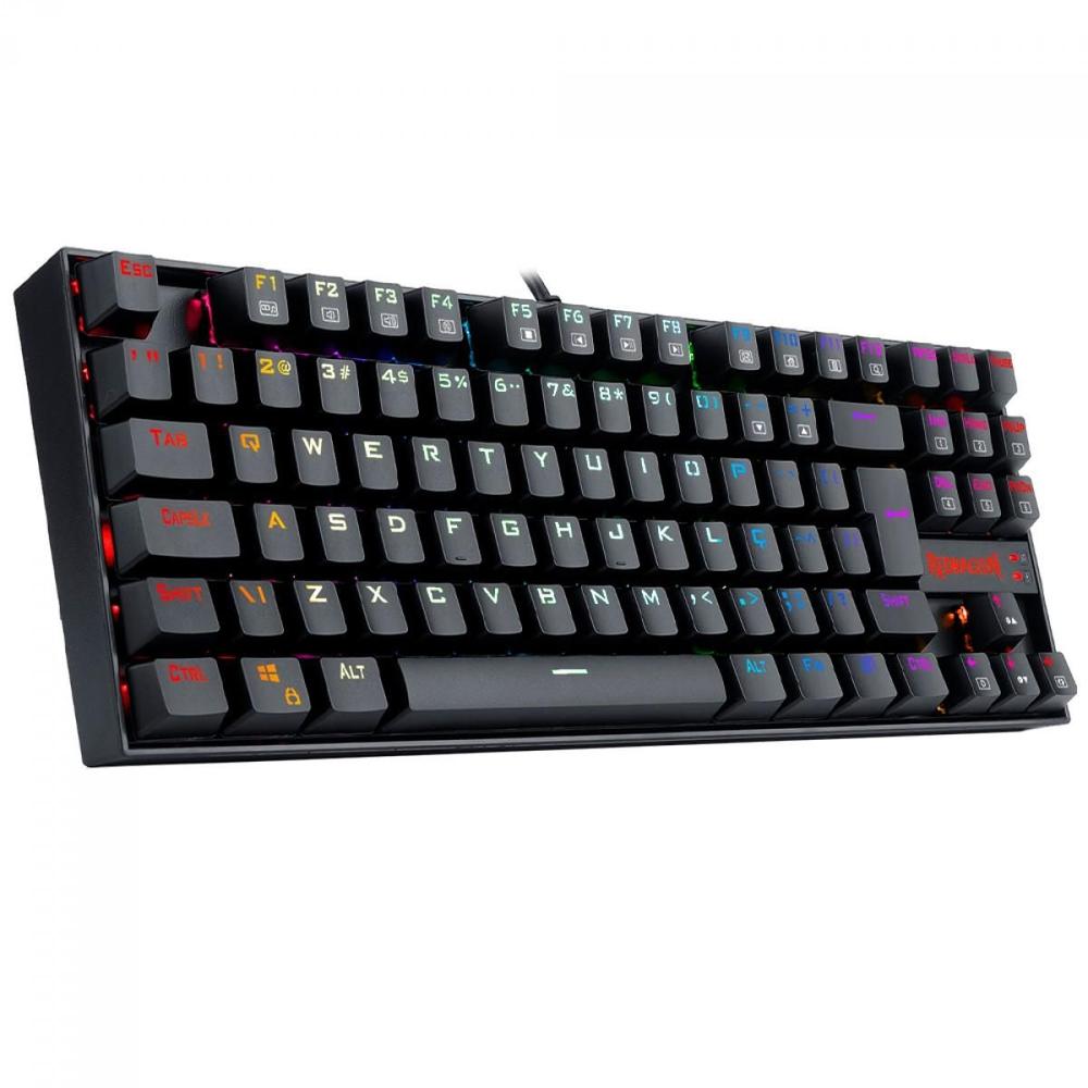 Teclado Magnético Gamer Redragon Kumara Pro, RGB