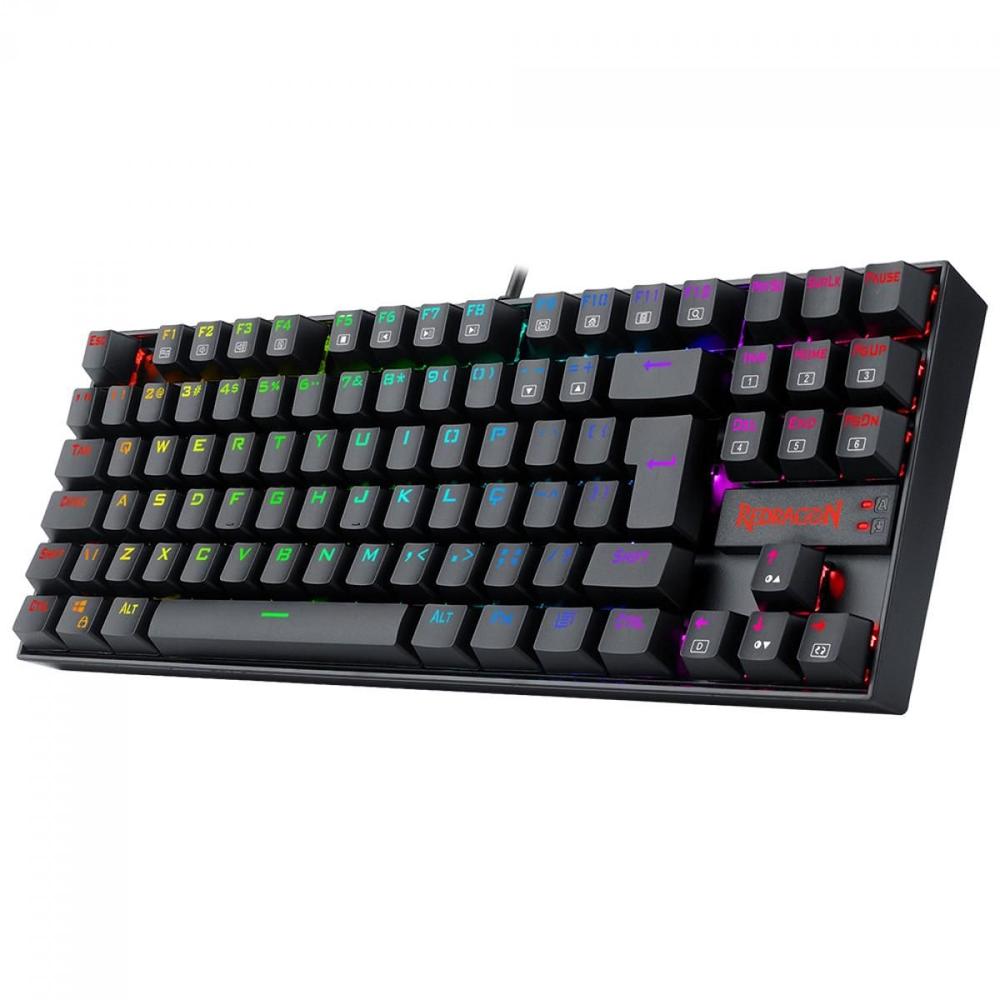 Teclado Magnético Gamer Redragon Kumara Pro, RGB